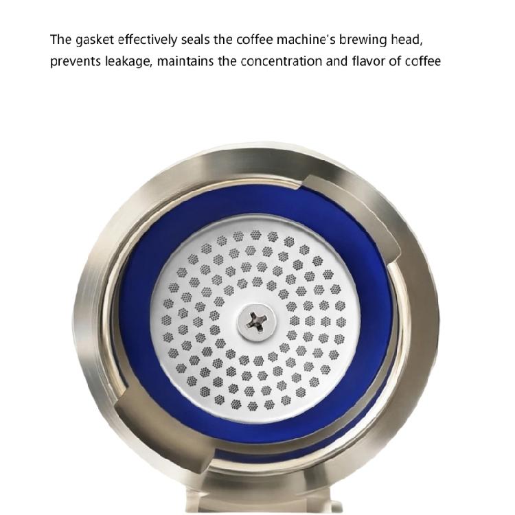 Coffee Machine Brewing Head Filter Net 57mm Water Distribution Net Shower Screen And Gasket Kitchen Appliance Accessory