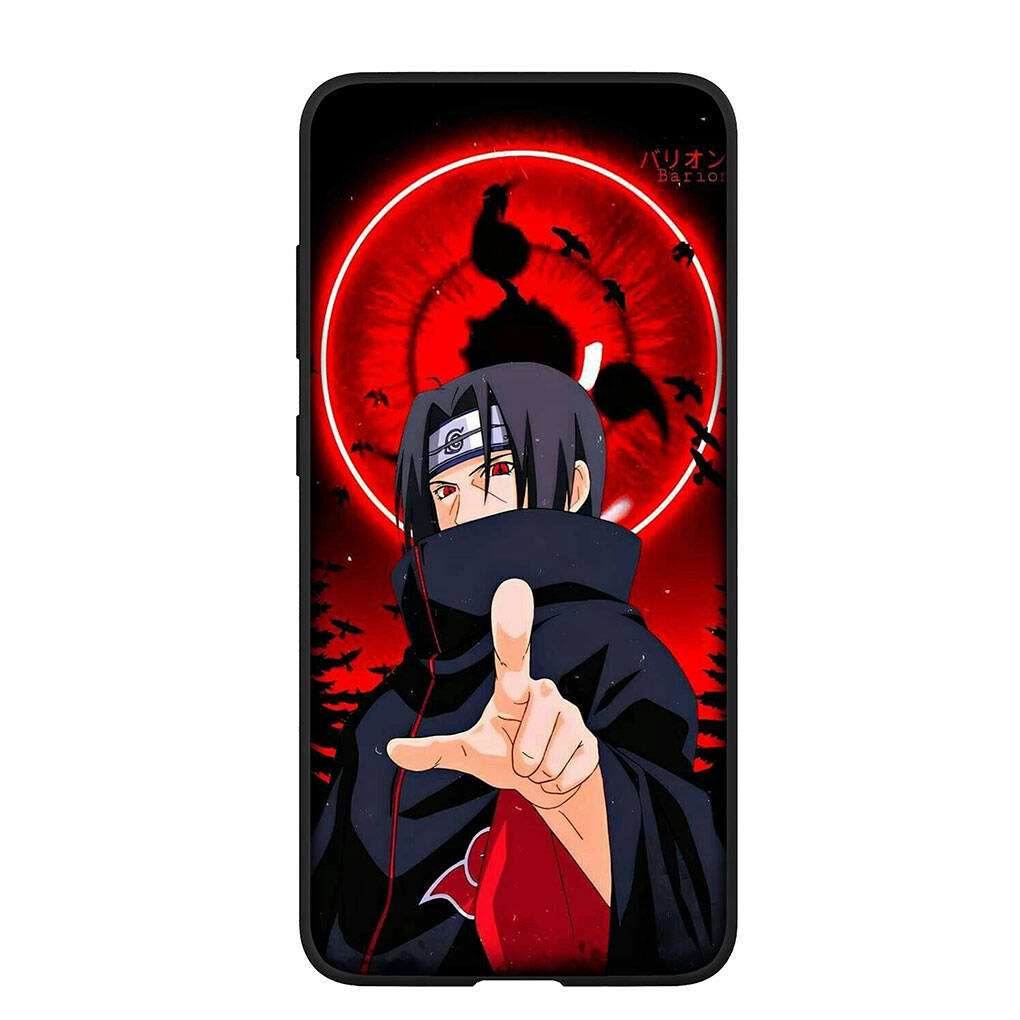 Case for iPhone 17 15 16 Plus Xiaomi Poco X7 X6 F8 F7 M8 C85 C75 C71 Redmi Note 14 12 11 13 Pro Max 14C 13C 15C Cartoon Itachi Uchiha Narutos Akatsuki