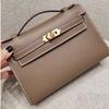 New Kelly bag palm pattern cowhide shoulder portable fashion leather small square bag women