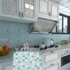 3D Mosaic Self Adhesive Wall Floor Tile Sticker Decal Kitchen Bathroom DIY Decor