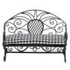 Miniature Bench Fine Workmanship Beautifully Designed Cute Appearance 1:12 Miniature Furniture