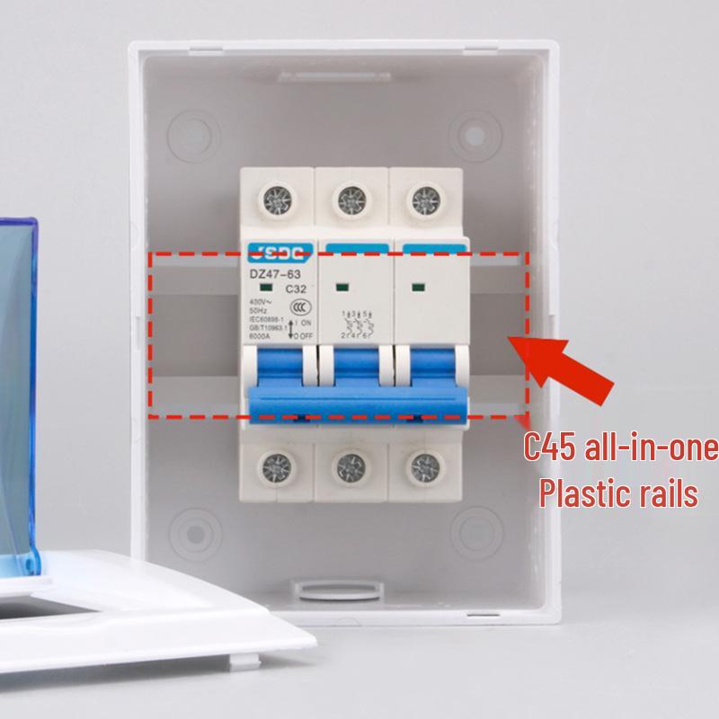 PZ30 Aufputz Wasserdichter Kunststoff MCB Kasten mit Fehlerstromschutz
