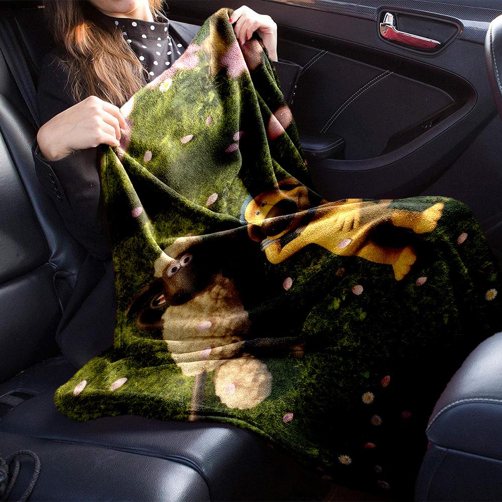 Shaun Blanket, High quality Comfortable for All Seasons, Home Decor, Warmth and Comfort