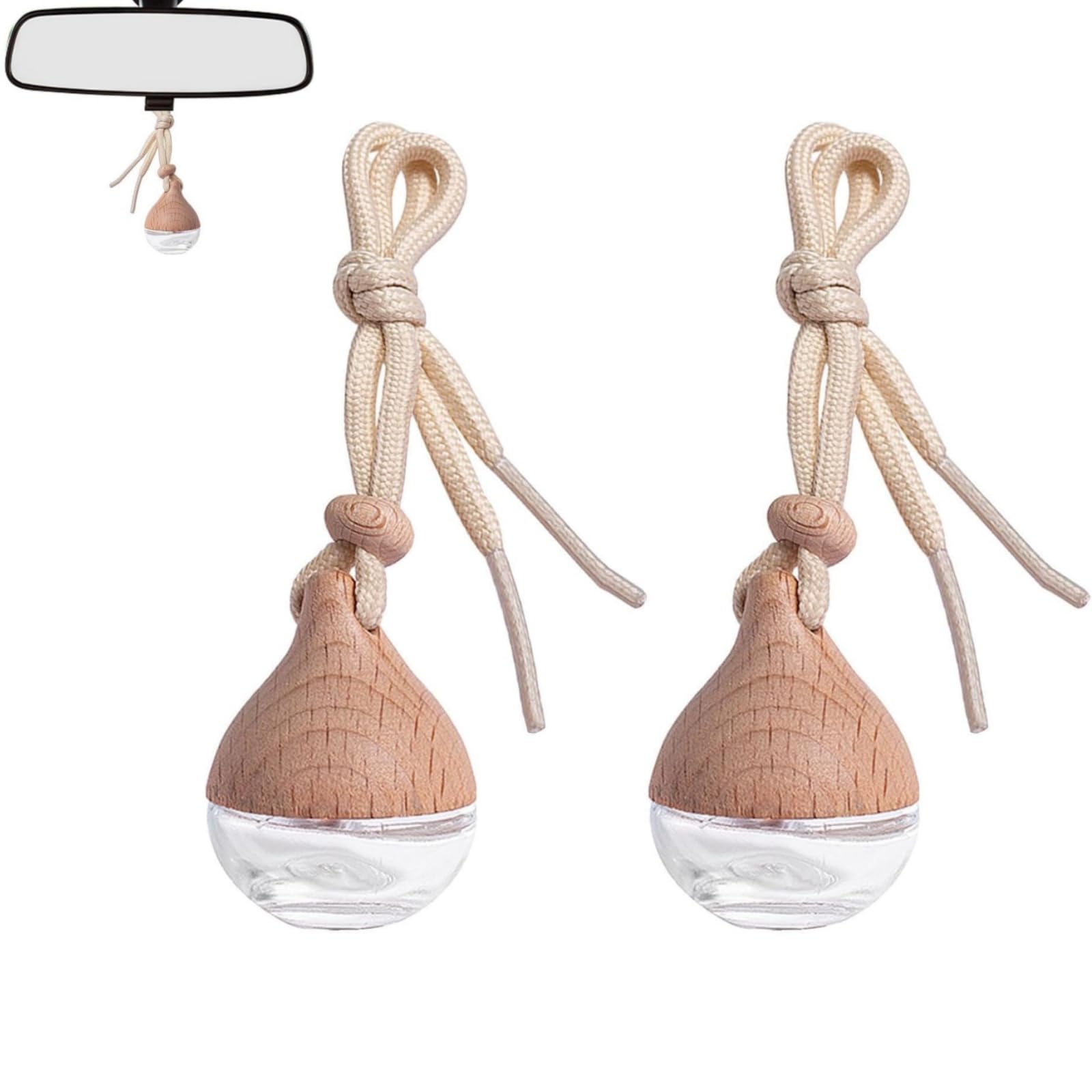 

Car Hanging Bottle Set of 2 Bottle Aroma Bottle