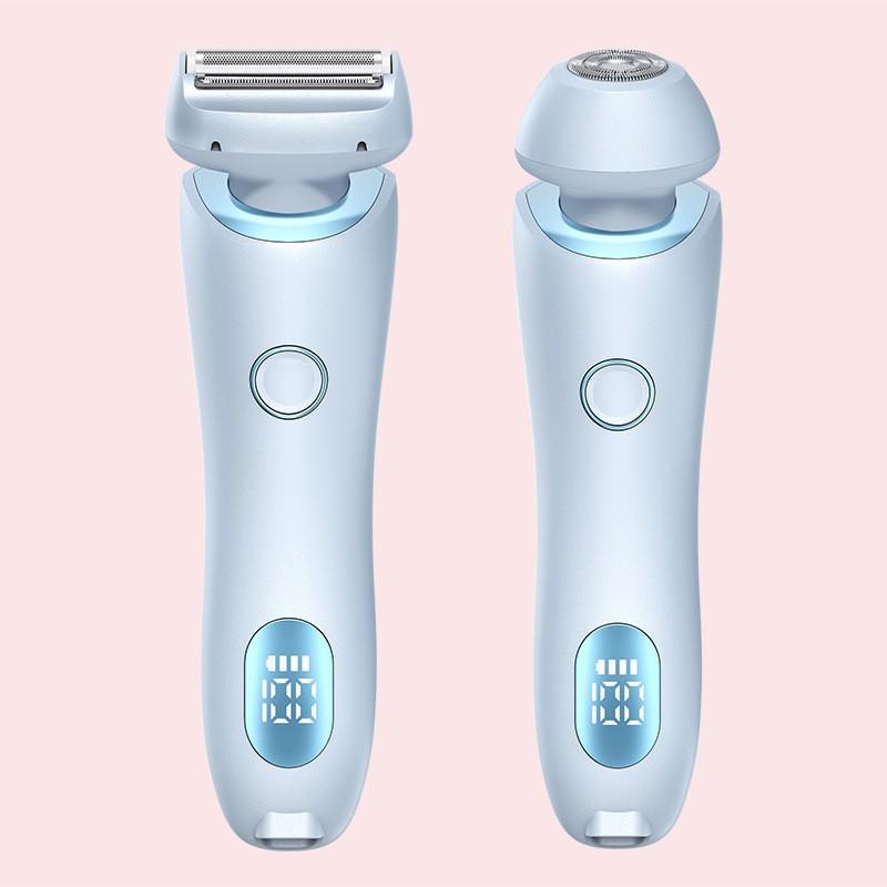 2025 New Glow Aura Bikini Shaver,Glowshave 2-in-1 Women's Body Shaver