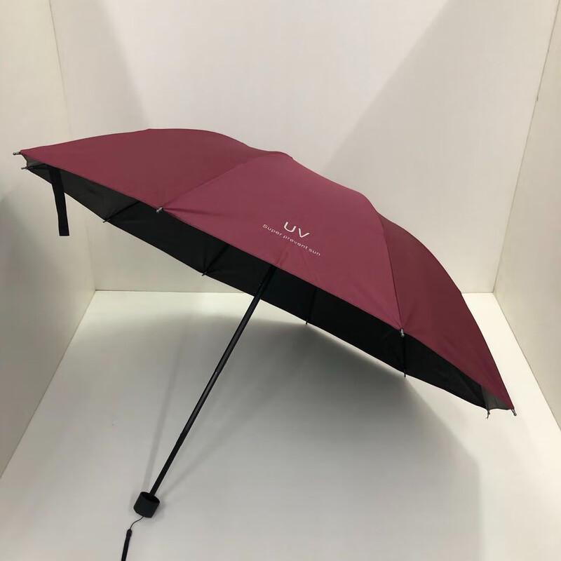 Yuanlong YL-A09E Manual Three-Fold UV Rain/Sun Umbrella