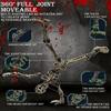T13 Skeleton Action Figure Set Dummy 13,Titans 13, 3D Printed Skeleton Toy Multi Jointed Movable Desktop Decorations