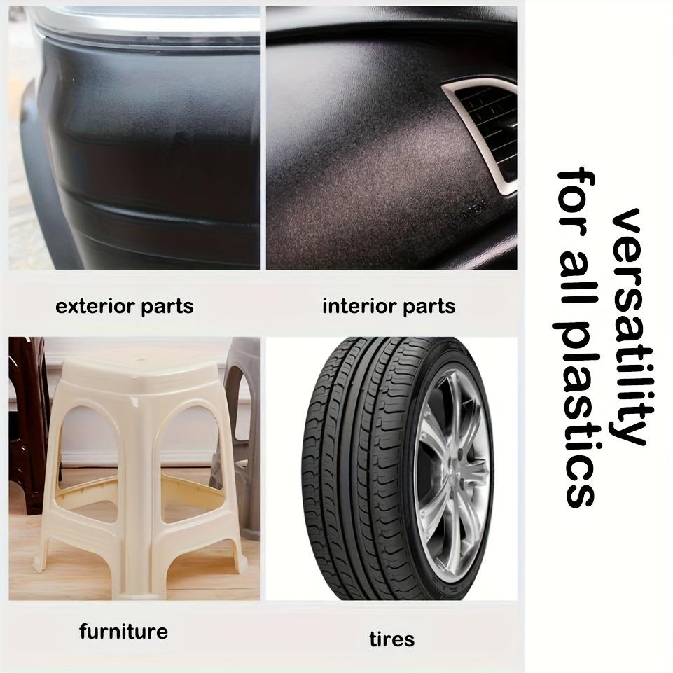 Leather Repair Wax, Automotive Plastic Parts and Decorative Repairs, Applying and Wiping To Restore the Original Color of Plastic and Rubber