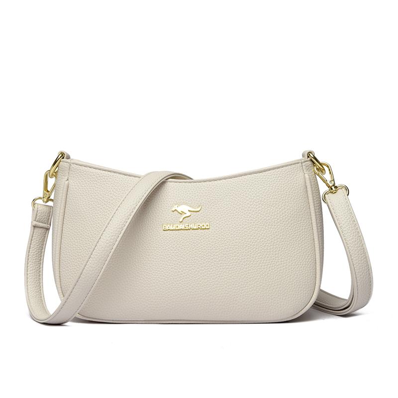 Women's Retro Shoulder Bag, Simple Crossbody Bag, Solid Color Shoulder Bag Suitable for Daily Use, Commuting, and Shopping