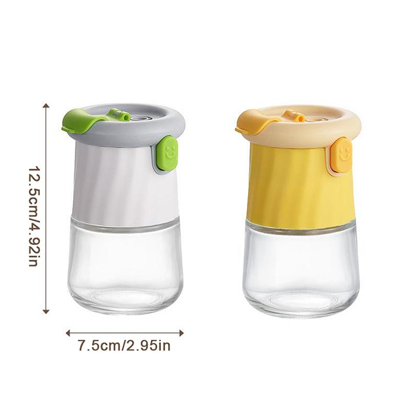 Seasoning Bottle With Precise Control Precision Salt Spice Shaker Set With Moisture-Proof For Camping For Salt For Quantitative