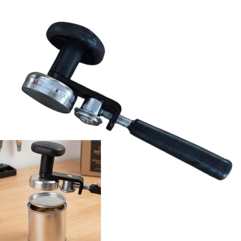 Sigillatrice Manuale per Lattine Facile da Usare Strumento di Sigillatura per Barattoli Portatile con Struttura Metallica Compatibile con Lattine da 55mm Ottima per Bevande Fai-da-te
