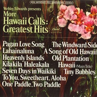 Disque Vinyle WEBLEY EDWARDS - More Hawaii Calls: Greatest Hits ST2736 CAPITOL 1967 US Musique du Monde Occasion