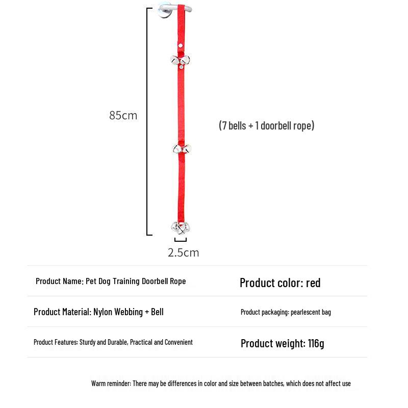 

Рождественская веревка для дрессировки дверного звонка для собаки - Товары для питомцев и подарки