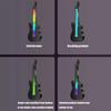 Car Air Outlet Ornaments Aromatherapy Guitar Shape RGB Music Atmosphere Light Perfume Air Freshener Vent Aromatherapy Decoration