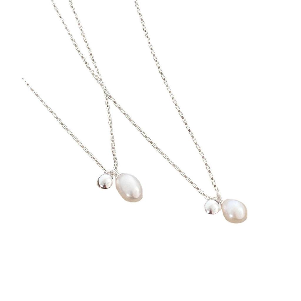 Chic Pearl Pendant Necklace - Women's Trendy Versatile Clavicle & Sweater Chain
