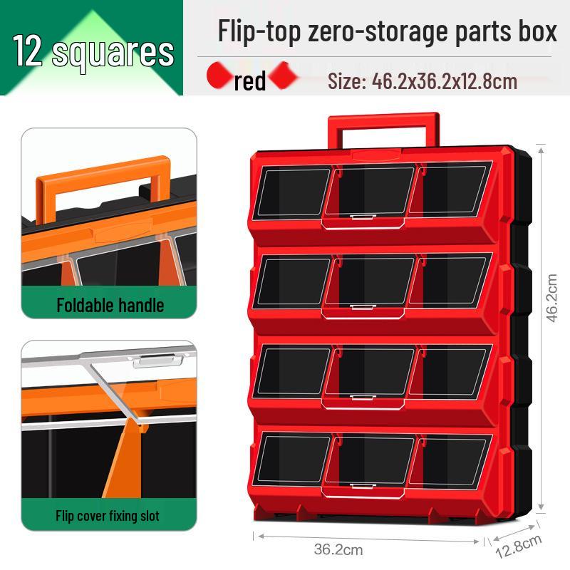 Parts Storage Cabinet with Drawers for Electronics, Hardware, & Screws