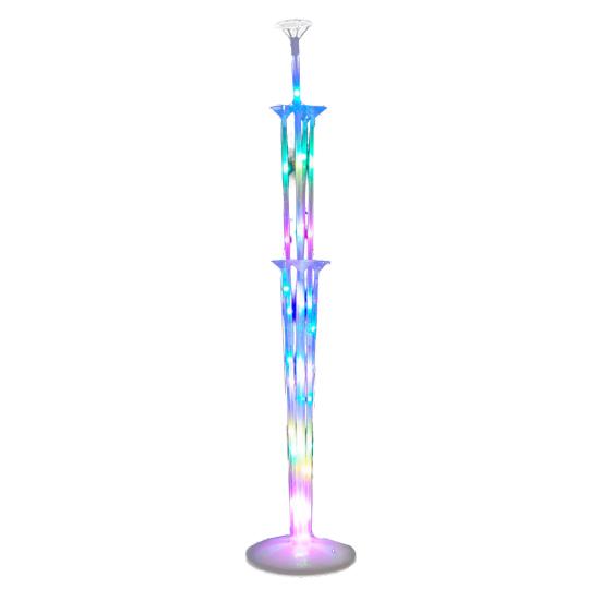 

Reusable Table Balloon Holder Column Stand with Light Birthday Wedding Decor різнокольоровий