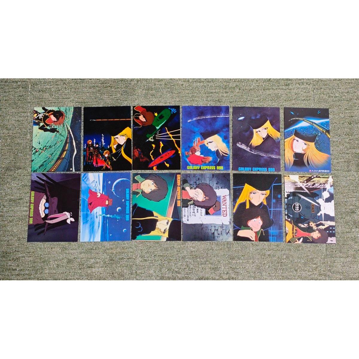 Used Galaxy Express 999 Postcard Set of 25 Leiji Matsumoto