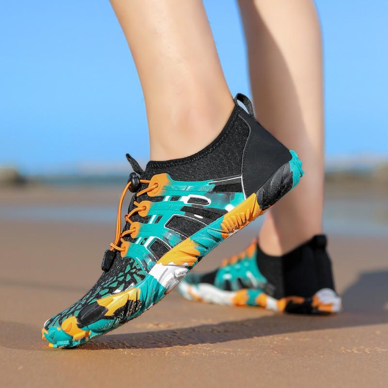 Unisex Quick-Dry Barefoot Water Shoes River Trekking Swimming Beach Hiking Lightweight Non-Slip Outdoor Sandals