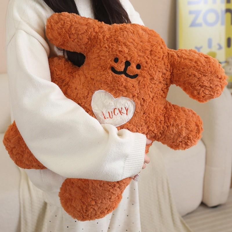 Cute Cartoon Good Luck Dog Plush Toy Girl Children Birthday Holiday Doll Gift