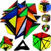 Cub Rubik Axis Versiunea cea mai dificilă 3x3 + Suport Cadou Zi de Naștere Vacanță