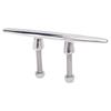 6 Inches Boat Cleat 316 Stainless Steel Polished Dock Cleats Tie Down for RV Yacht Cargo Ship Speedboat