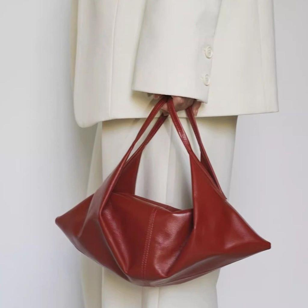 Women Bag Koren PU Fashion Simple Office Lady Shoulder Bag Handbag Pures and Bags Crossbody Irregular Girls Bag