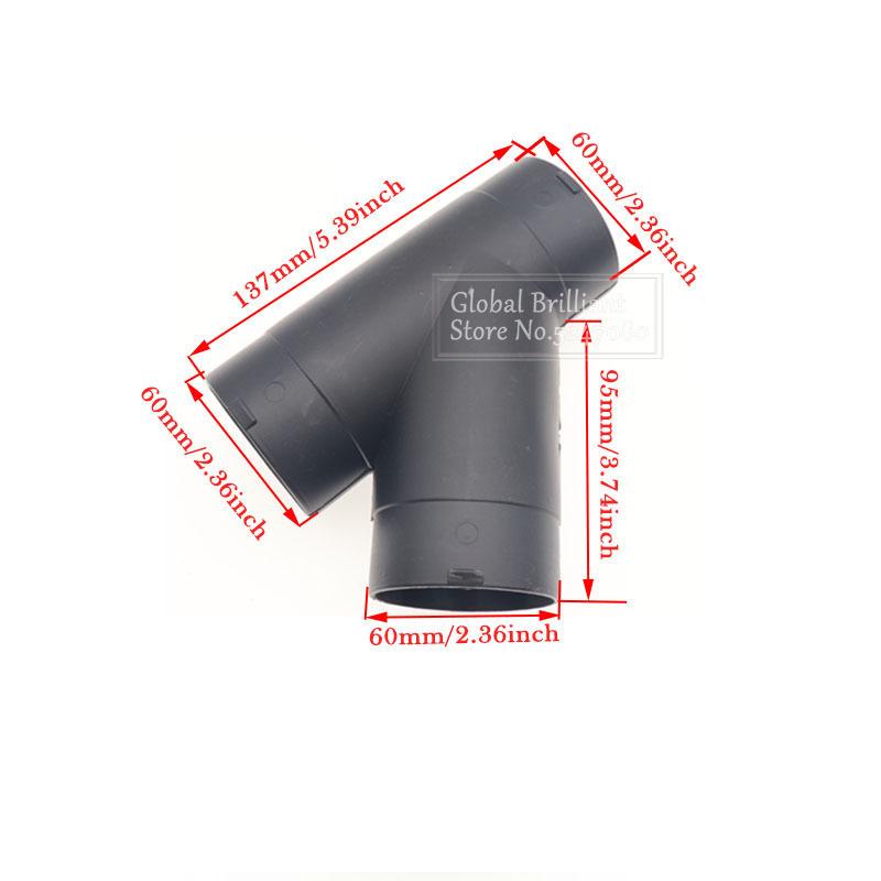 

60 мм/75 мм воздуховод автомобильного воздушного отопителя Y-образный разветвитель дизельный стояночный отопитель 9009264B для выхлопной трубы отопителя Eberspacher