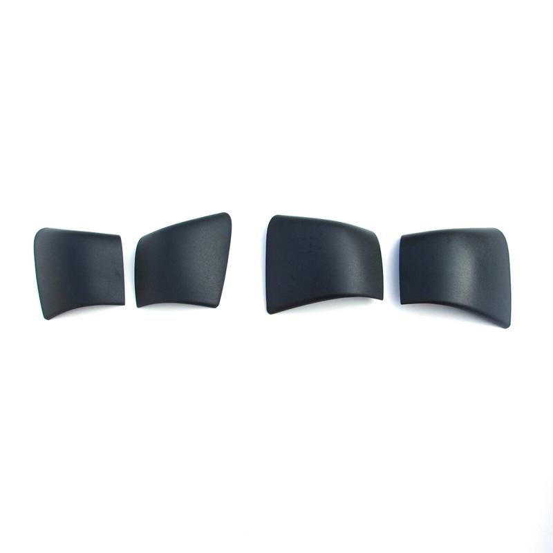 Ac29-4Pcs Roof Rack Cover Cap Rail End Shell Assembly For Tesla Model Y - Roof Rack Covers Exterior Car Accessories