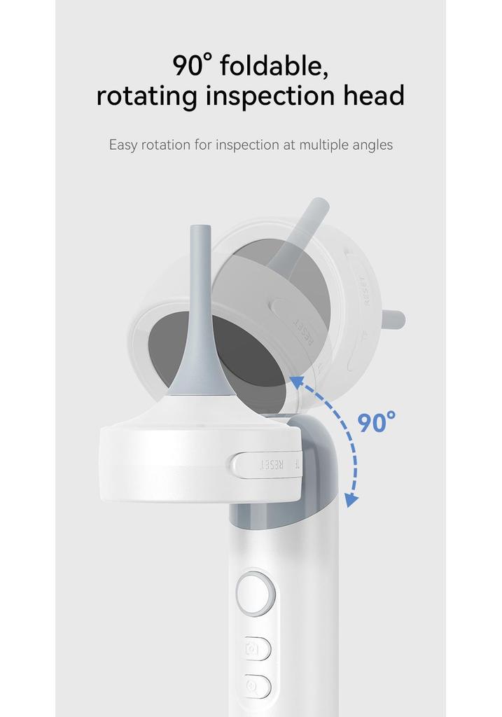 HD Smart Visual Otoscope for Ear, Nose, and Throat Examination