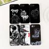 Berserk Cartoon Guts Silicone Cover for Samsung Galaxy S22 S21 S20 FE Ultra Plus A07 A15 A16 A17 A25 A37 A57 + Coque Phone Case