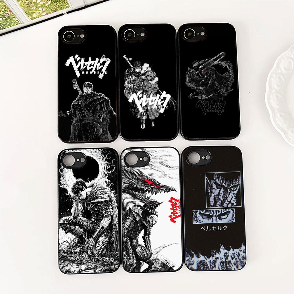 Berserk Cartoon Guts Silicone Cover for Samsung Galaxy S22 S21 S20 FE Ultra Plus A07 A15 A16 A17 A25 A37 A57 + Coque Phone Case