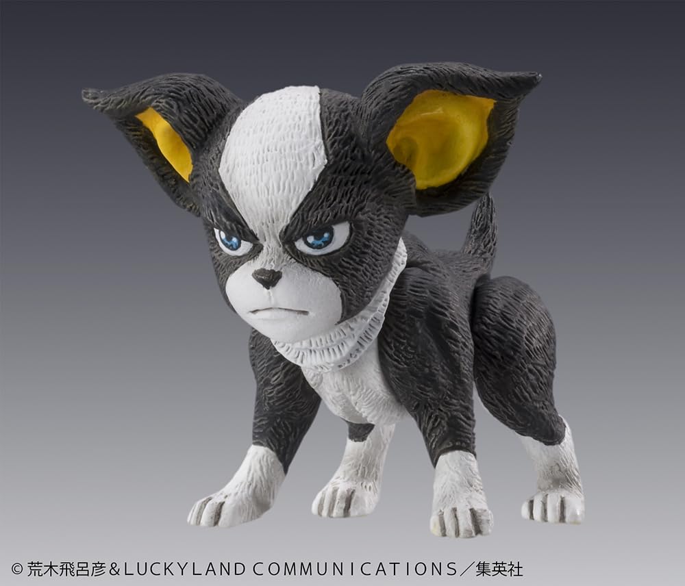 Medicos Entertainment Super Action Statue Bizarre Adventure Part Joestar 150mm 35mm PVC ABS Nylon Painted Movable Figure "JoJo's 3" "Joseph & Iggy"