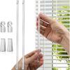 12 Inches Blind Wand Replacement with Hook, Window Blind Tilt Wand with Hook and Grip (2 Pack)