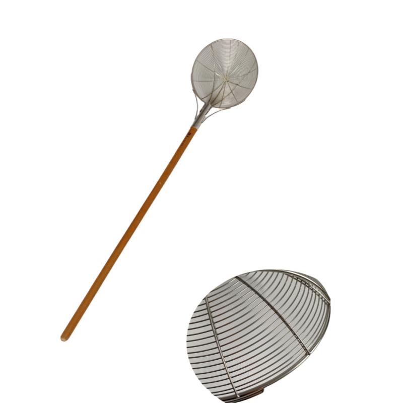 

Commercial Stainless Steel Skimmer with Long Handle