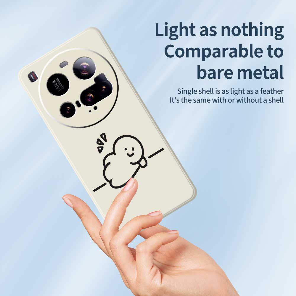 For Xiaomi 15 Ultra Case Stick Figure Pattern Printing Straight Edge TPU Phone Back Cover