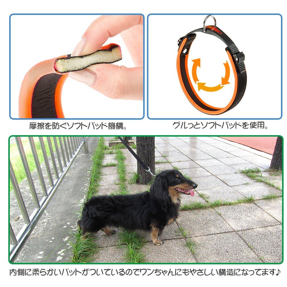 Ferplast Ergo Comfort Collar, Fluo, Orange, C25/60
