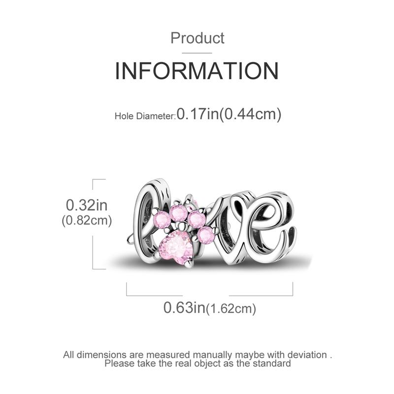 New 925 Sterling Silver Pink Series Scissors Dancing Skirt Buttons Pendant Love Beads Bags Charms Fit Bracelets DIY Jewelry Gift