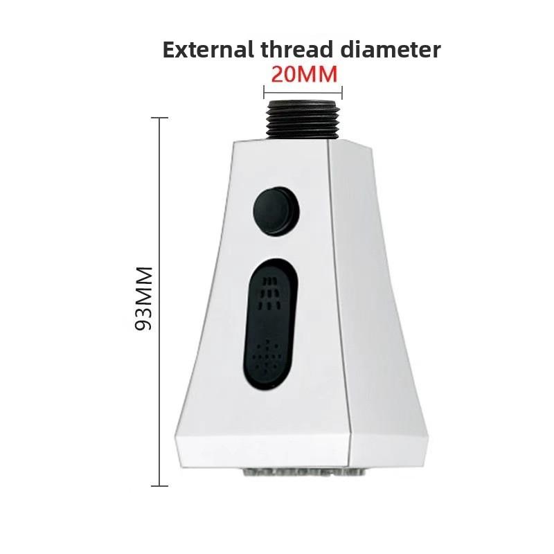 Multiple Options ABS Kitchen Tap Pull Out Parts Kitchen Faucet Replacement Parts Faucet Accessorie Spouts Kitchen Faucet Nozzle