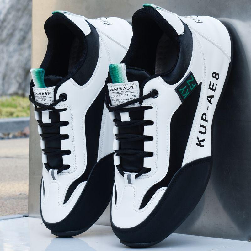 22 New Spring and Summer Sub-leather Sneakers Soft-soled Running Casual Shoes