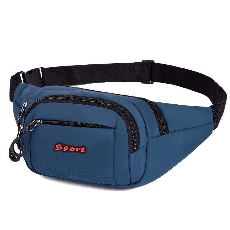 New Niche Men's Messenger Bag Fashion Spring and Summer Multi Functional Chest Bag Fitness Outdoor Sports Mobile Phone Purse Woman