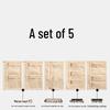 2026 New Style Gold Jewelry Storage Book with Large Capacity Earring Compartments