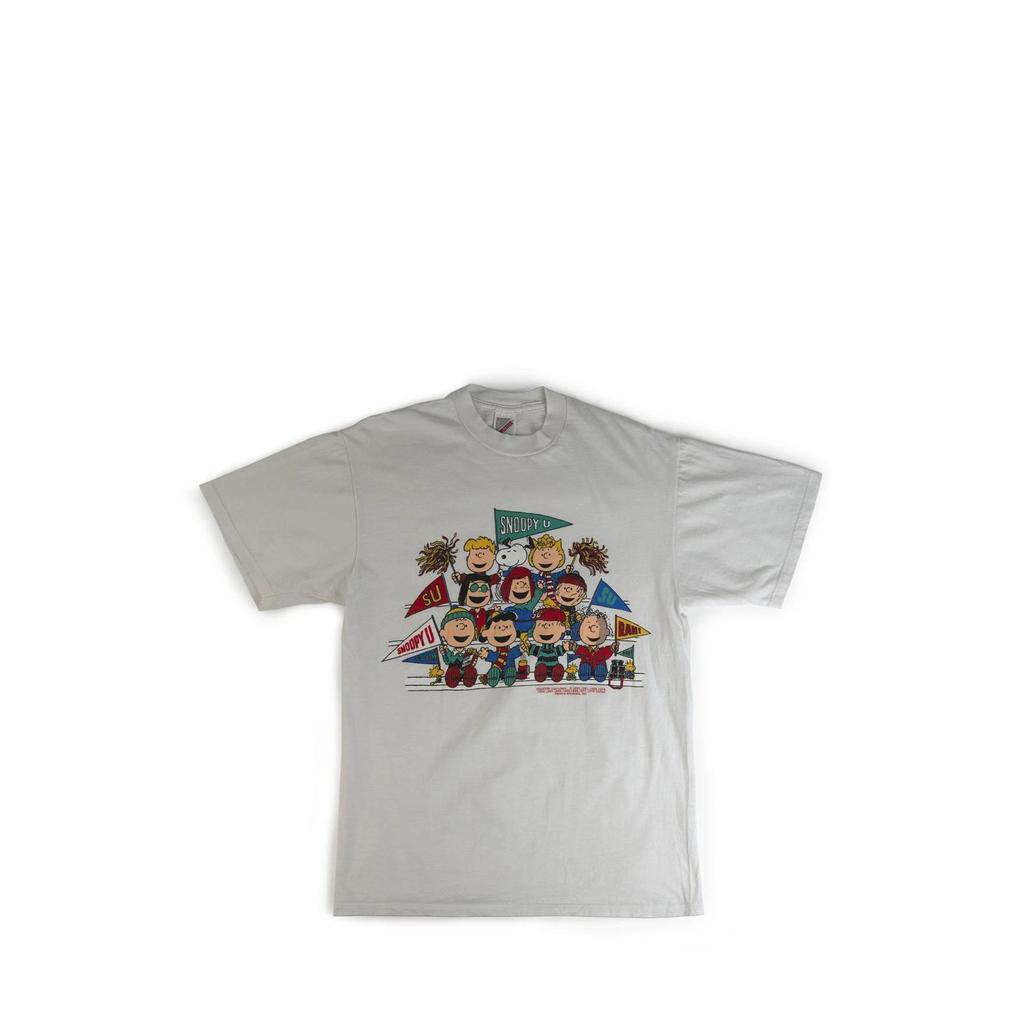 Vintage 1990's Peanuts Snoopy University Tee Shirt