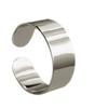 Simple Geometric Glossy Ring Female Fashion Personality Ins Cold Wind Index Finger Ring Vignette Adjustable Size Art Deco Geometric Ring