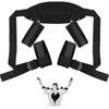 BDSMS Restraints Kit Sexuální hračky Zápěstí Pouta &; Kotníkové manžety Dospělí Postel Sex Bondage Omezení Set Sex Play for