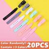 4/12/20pcs Mobile Phone Cable Winder Earphones Clip Charger Cord Organizer Management Silicone Wire Cord Fixer Holder Cable Belt