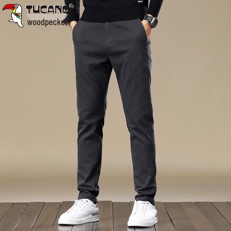 Tucano Men's Autumn/Winter Straight-Leg Business Casual Pants