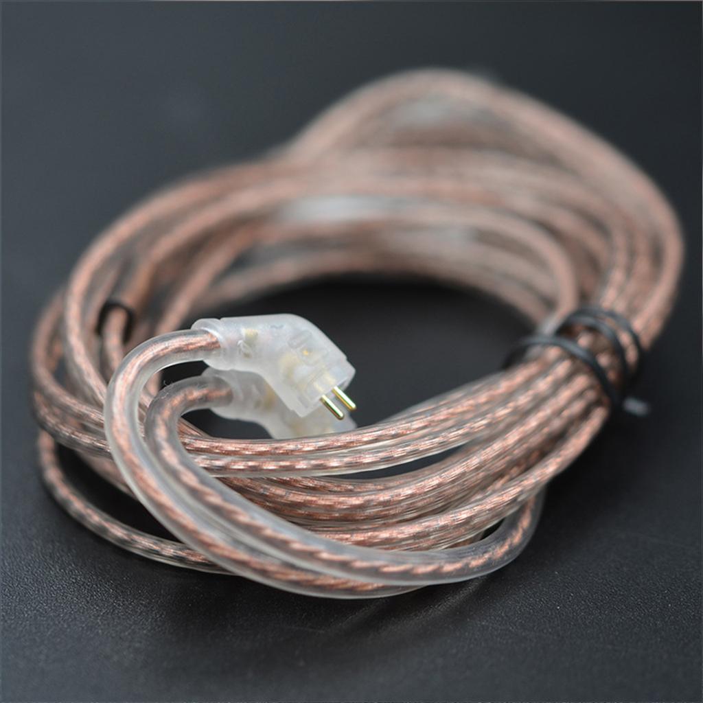 Upgraded 0.75mm Earphone Cord Wires for ZST/ZSR/ED12/ES3/ZS10/ZSN/ZSNPRO Earphone Accessory Clear Sound Transmission