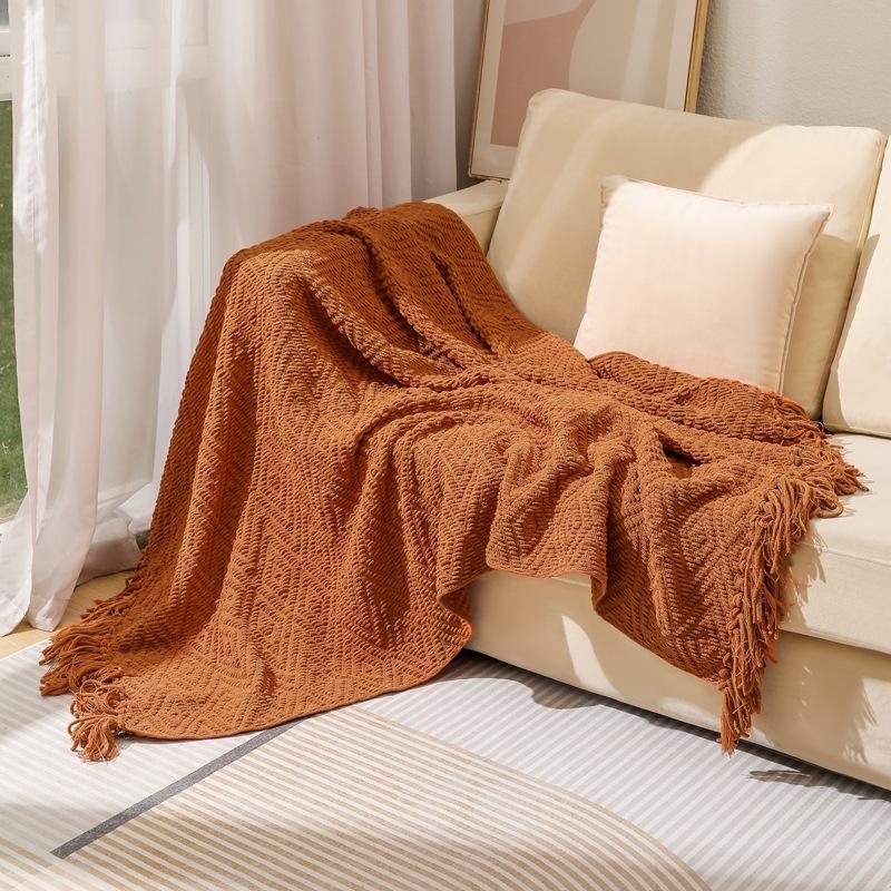 Пледы для дивана — фото 13