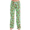 Women's Casual Loose Fit Printed Pajama Pants for Sleep and Home